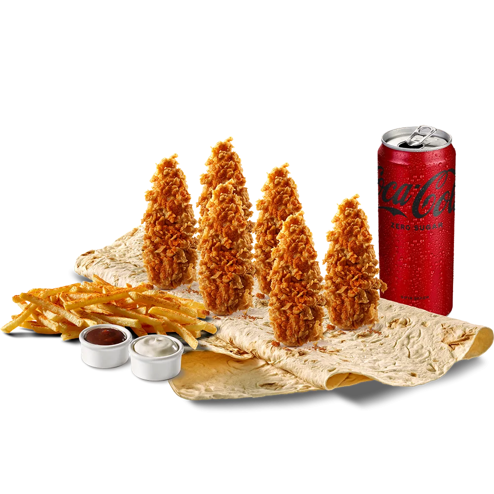 Acılı Cajun Sepet Menü