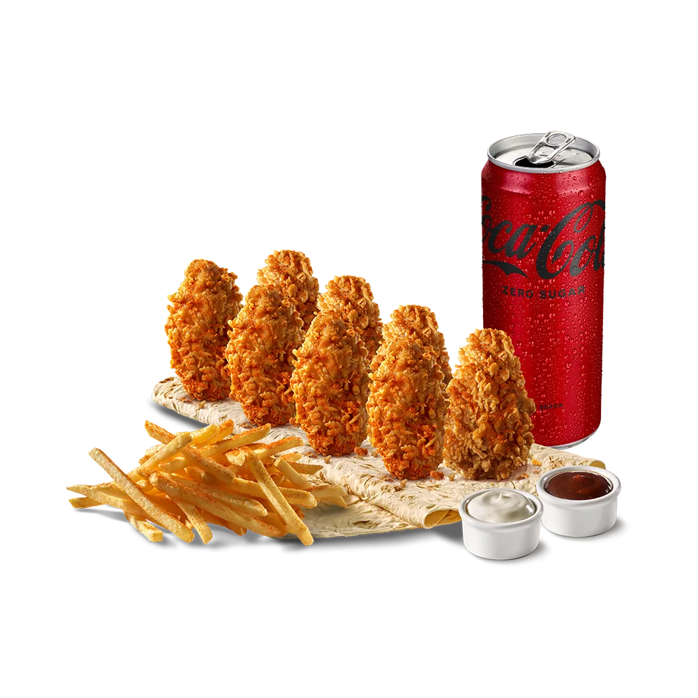 Cajun Wing's Menü