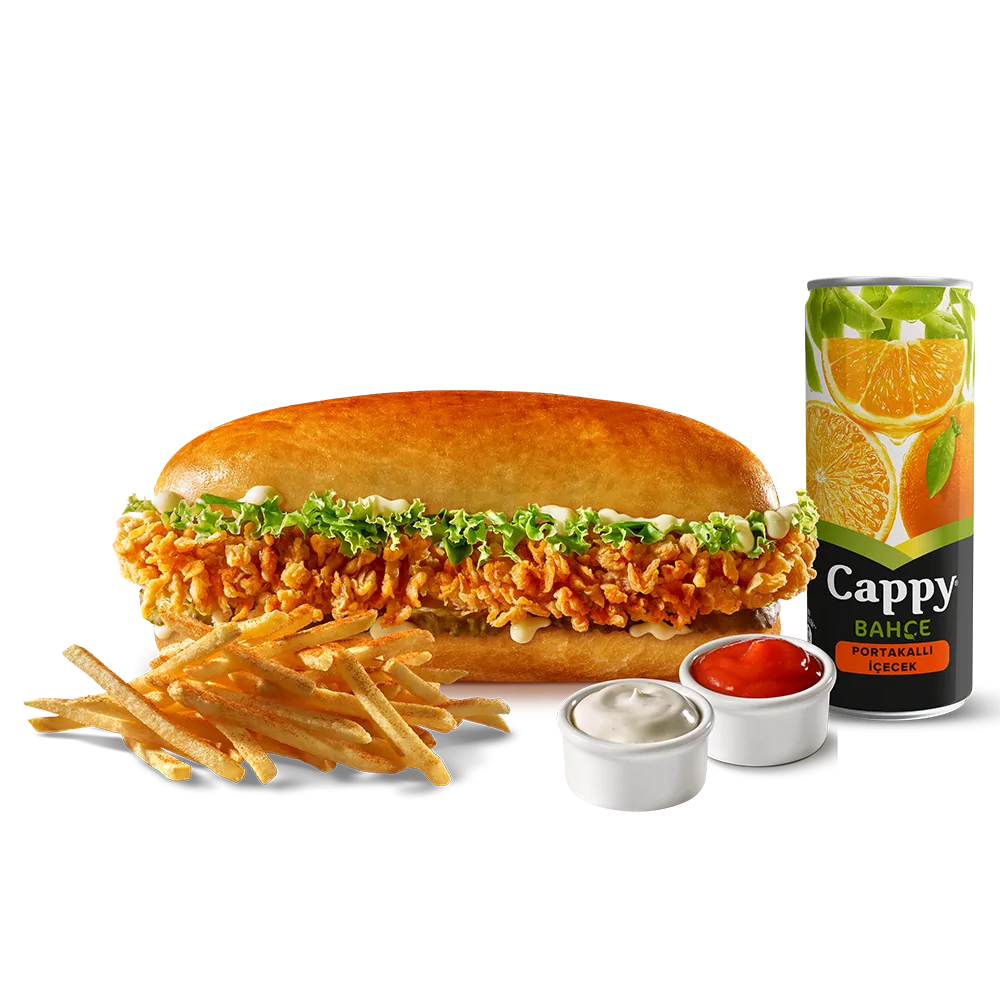 Kid’s Cajun Sandviç Menü 1 Kid’s Cajun Sandviç Menü
