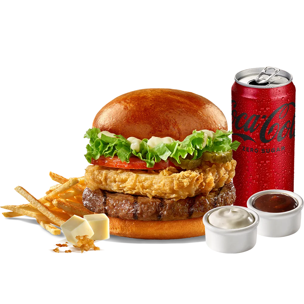 Philadelphia Burger Menü