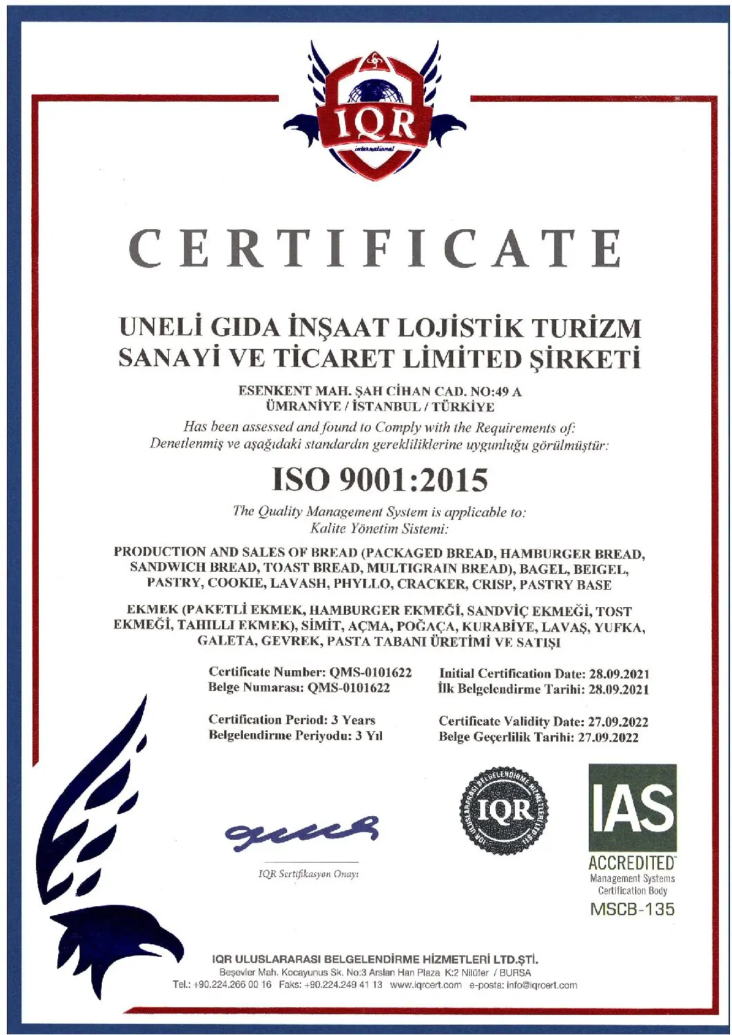 Tedarikçilerimiz