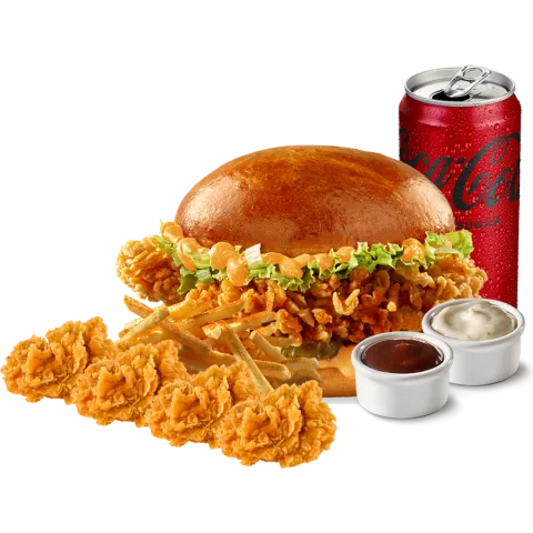 Hot Honey Burger