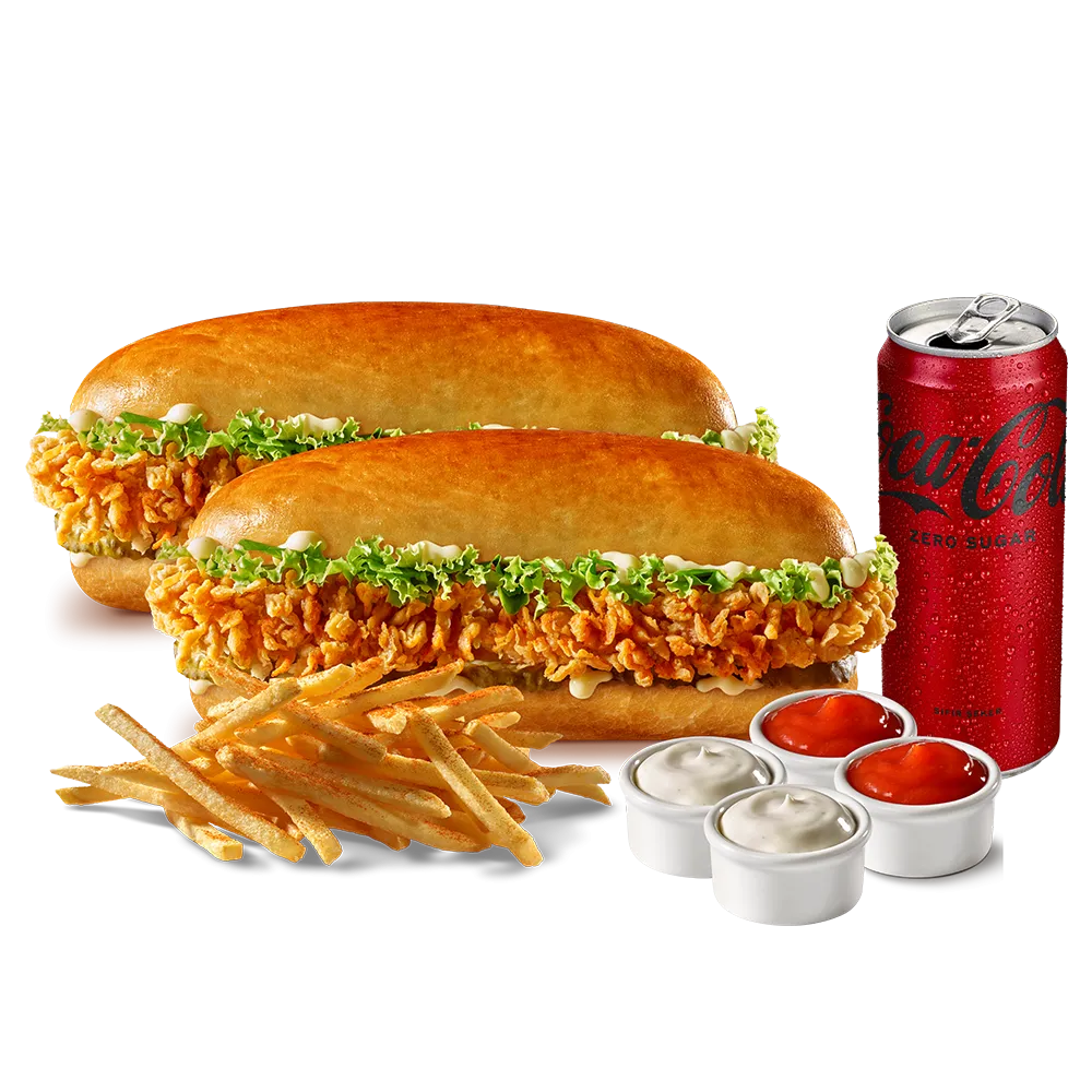 Double Cajun Sandwich
