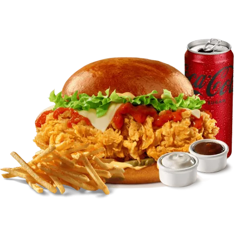 Cajun Ranchy Burger